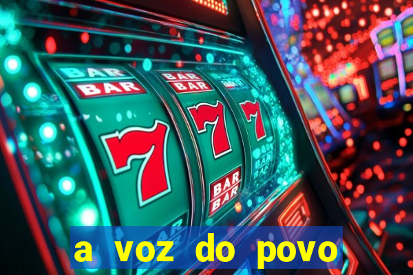 a voz do povo santa luzia